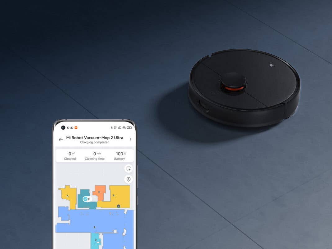 Xiaomi Saugroboter und die Xiaomi Home App