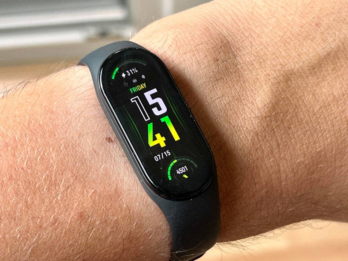 Watchface des Xiaomi Smart Band 7