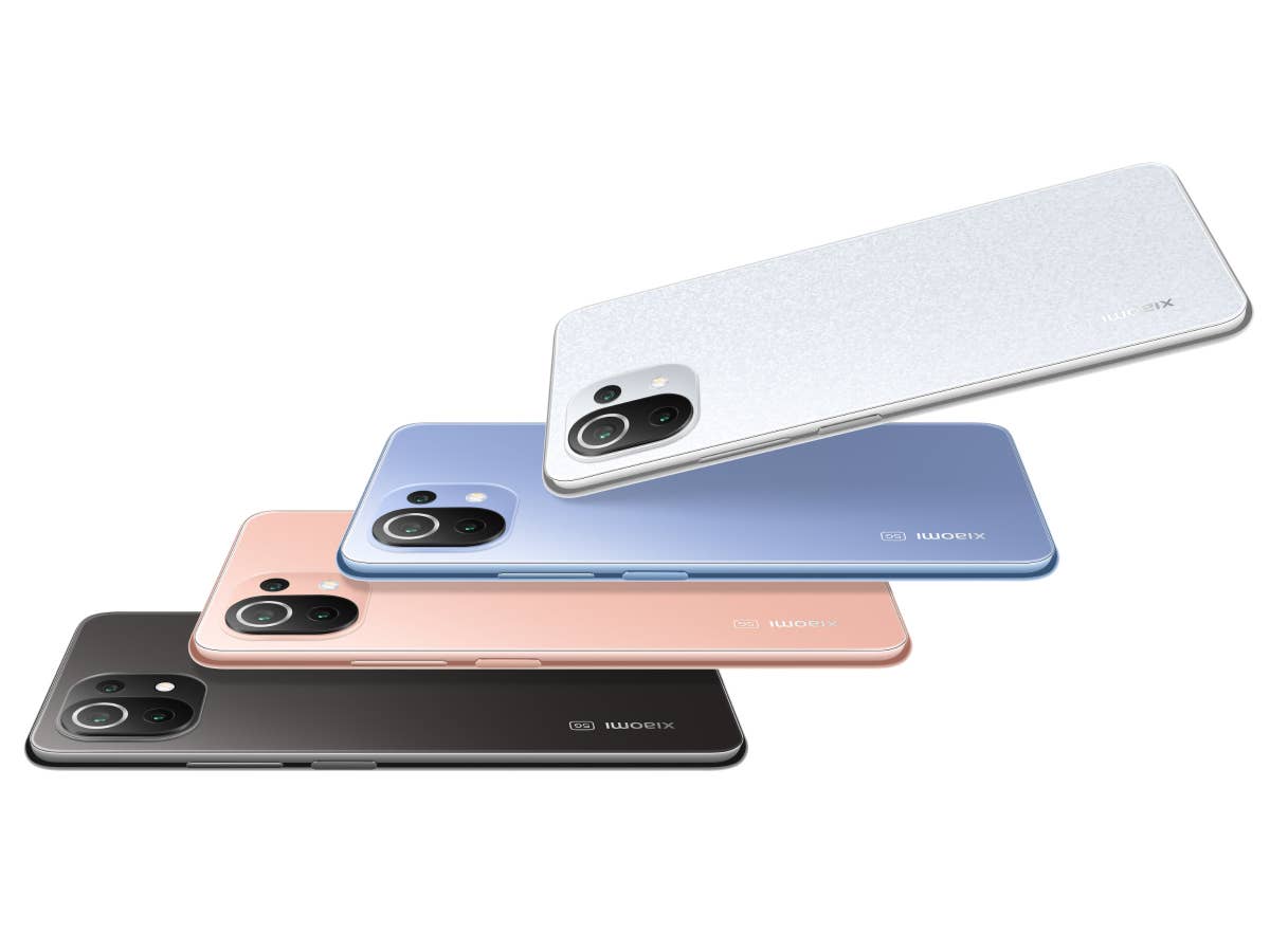 Das Xiaomi 11 Lite 5G NE in allen Farben