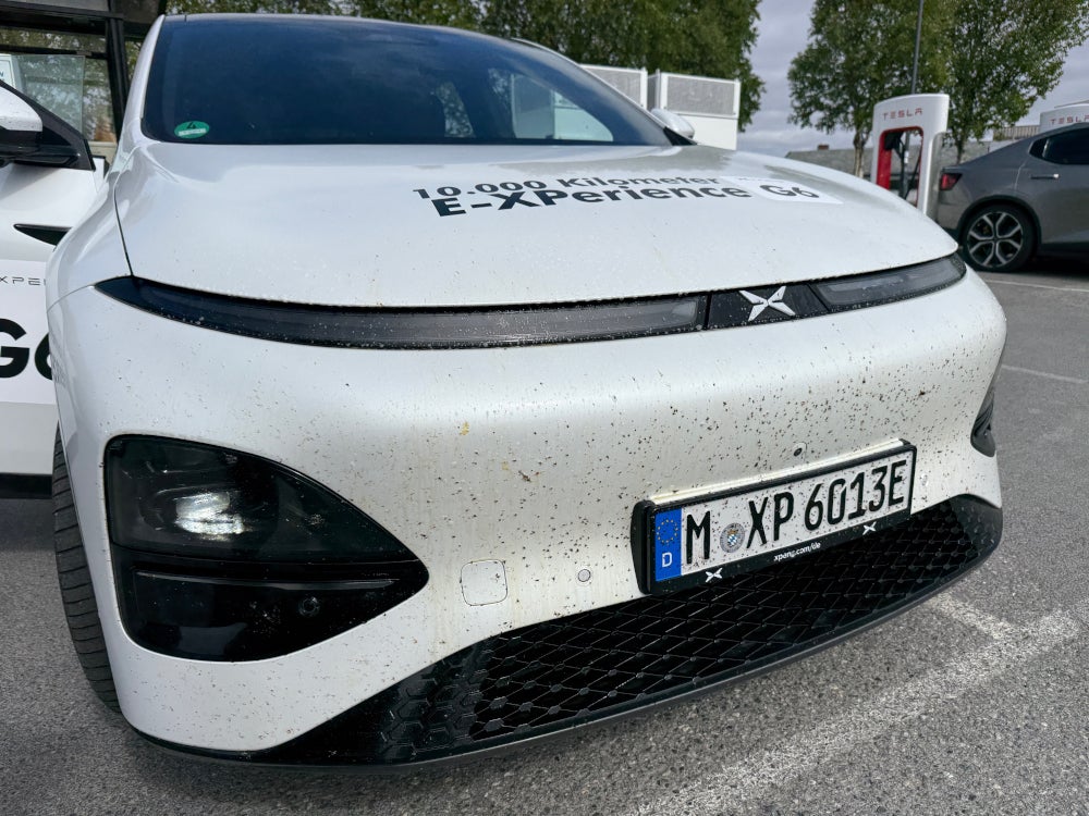 Massensterben am Xpeng G6 während des Roadtrips durch Skandinavien.