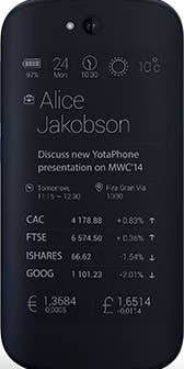 Yota YotaPhone 2 Datenblatt - Foto des Yota YotaPhone 2