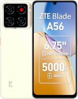 ZTE Blade A56 Vorderseite und Rückseite.