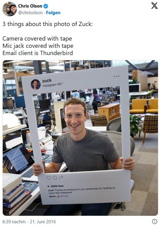 Mark Zuckerberg