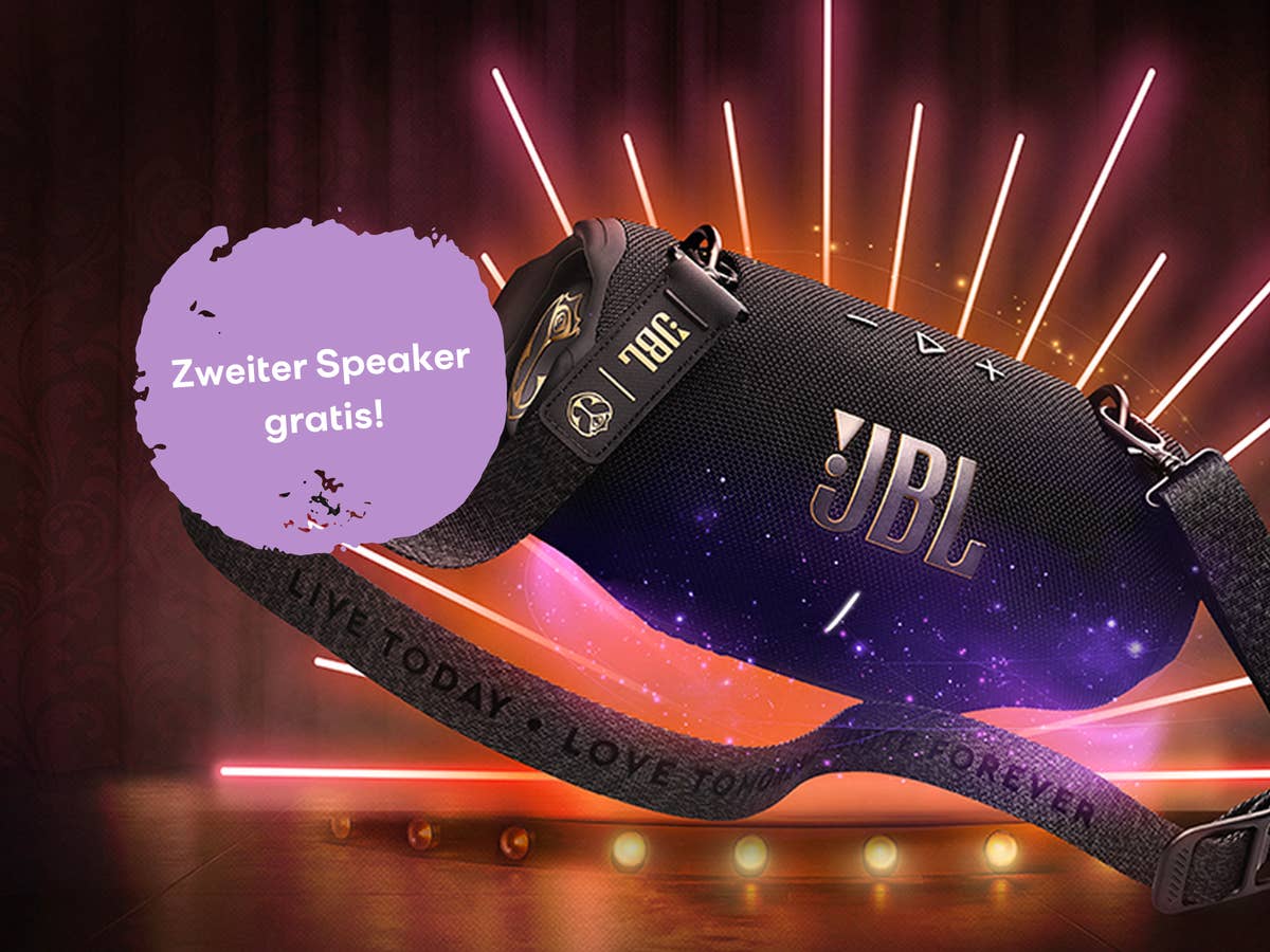 Zweiter Speaker gratis - JBL Bluetooth-Box im Hammer-Deal